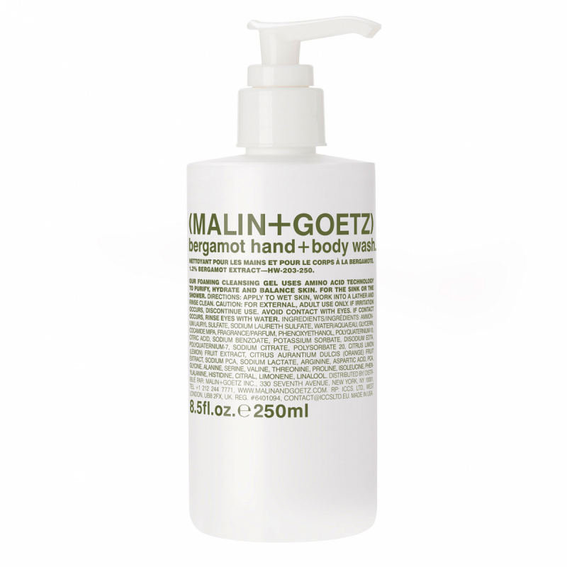 Malin+Goetz Bergamot Body Wash +