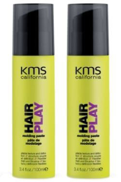 2 x KMS Hair Play Molding Paste
