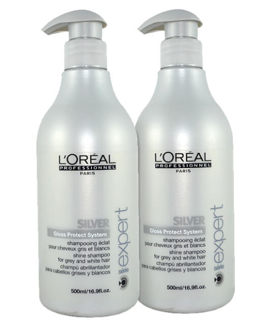2x L'Oréal Silver Shampoo (500ml)