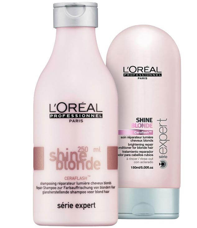 L'Oréal Shine Blonde Schampo Duo