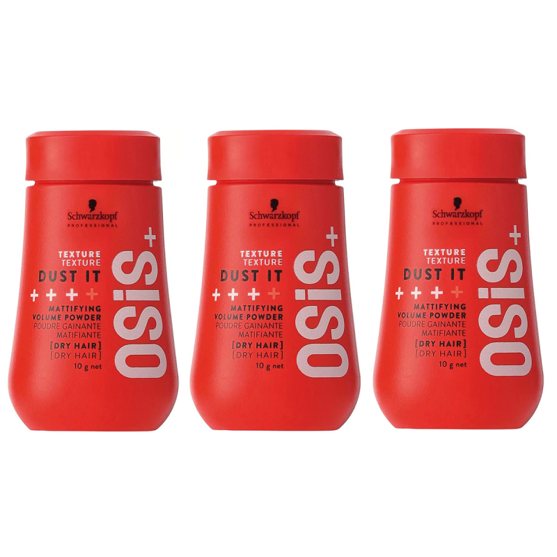 3x Schwarzkopf OSiS Dust it Mattifying Powder