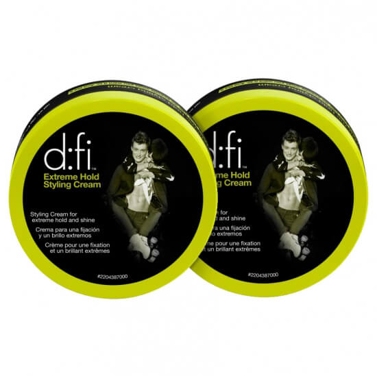 2x d:fi Extreme Hold Styling Cream (75g)