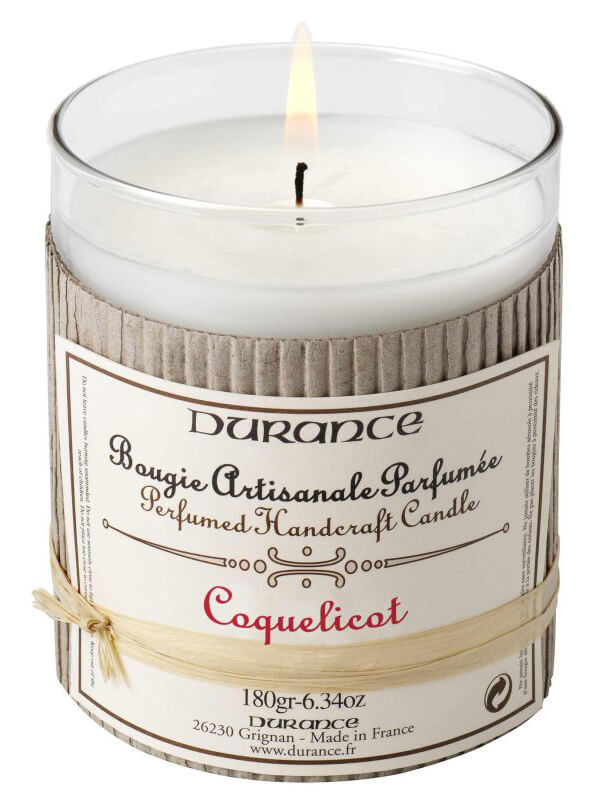 Durance Handcraft Candle Candle Coquelicot