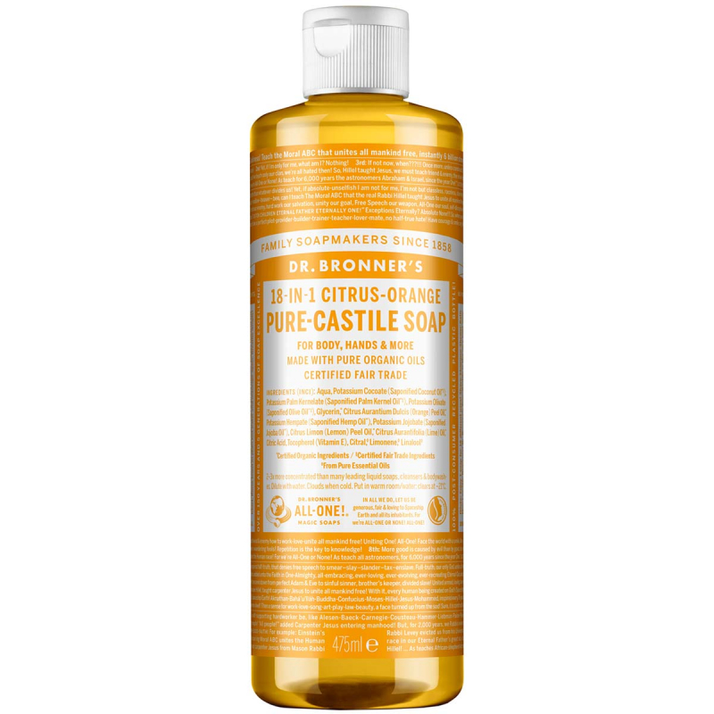 Dr. Bronners Liquid Soap Citrus-Orange (475ml)