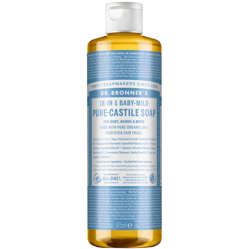 Dr. Bronners Liquid Soap Neutral-Mild (475ml)