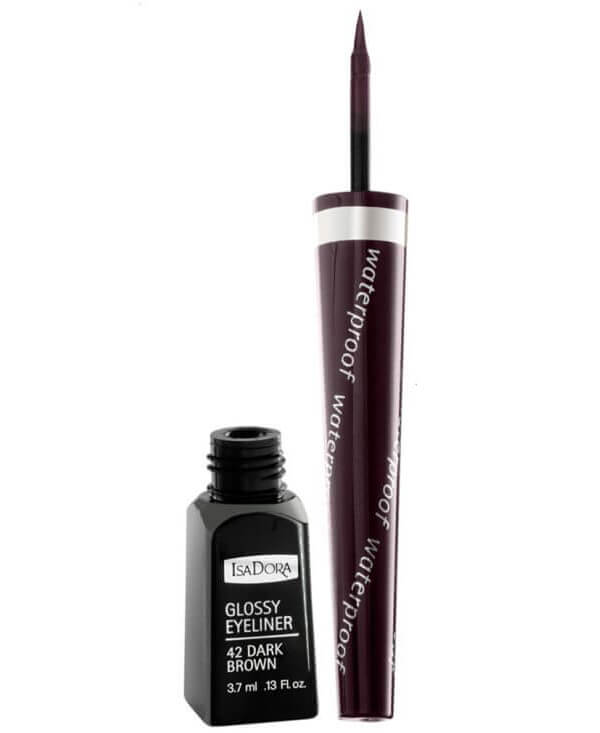 IsaDora Glossy Eyeliner 42 Dark Brown