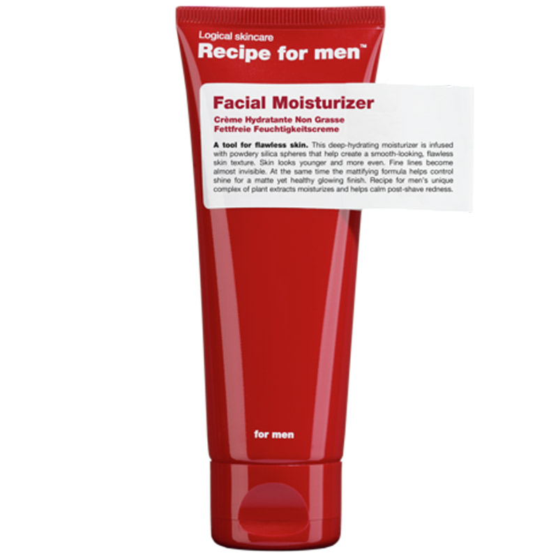 Recipe for Men Facial Moisturizer