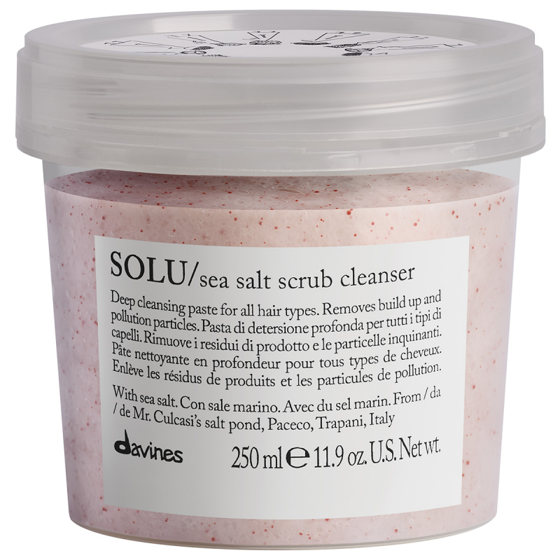 Davines Essential Solu Sea Salt Scrub Cleanser (250ml)