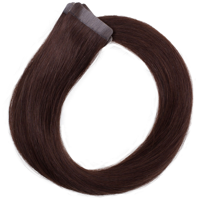 Rapunzel of Sweden Basic Tape Extensions - Classic 4 (2.0 Dark Brown 50 cm) Rapunzel of Sweden Basic Tape Extensions - Classic 4 (2.0 Dark Brown 50 cm)