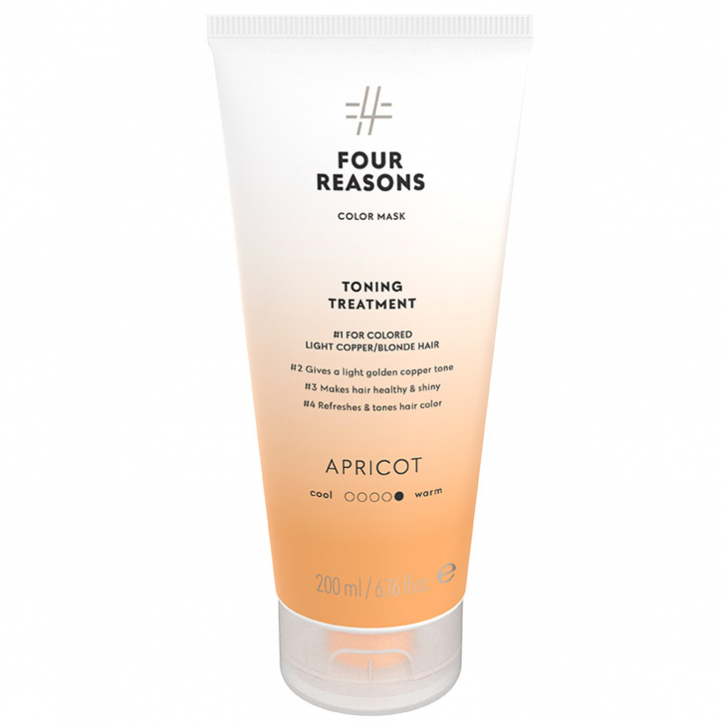 Four Reasons Color Mask Toning Treatment Apricot (200ml)