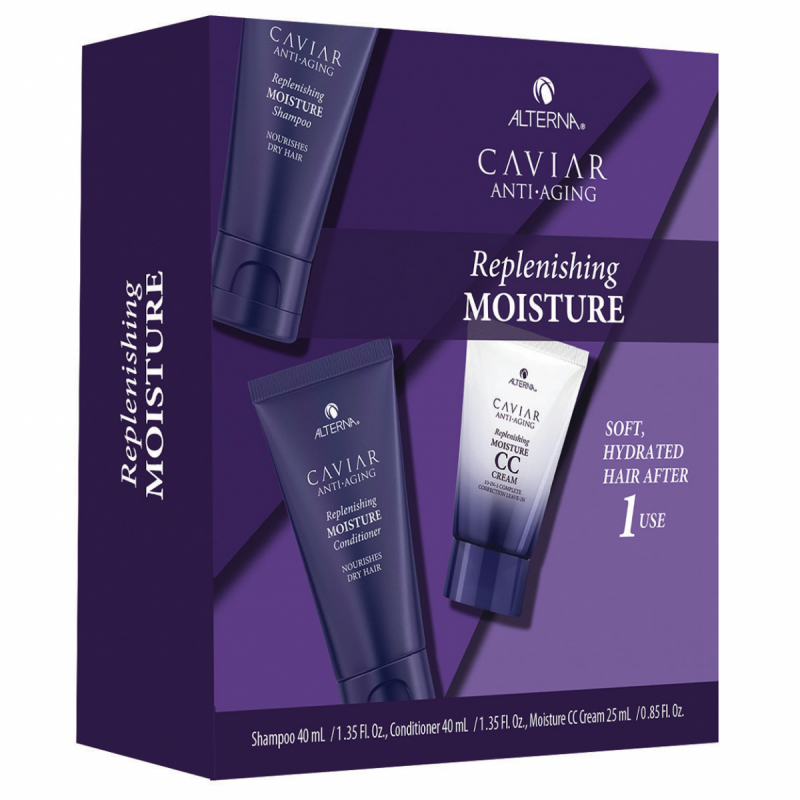 Alterna Caviar Anti-Aging Replenishing Moisture Trial Kit (105ml) Alterna Caviar Anti-Aging Replenishing Moisture Trial Kit (105ml)