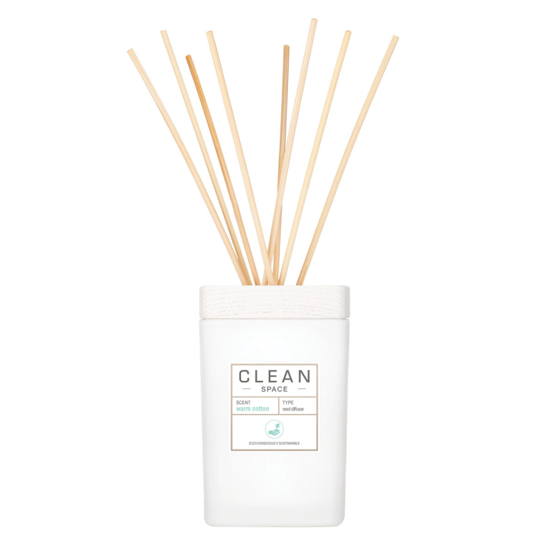 Clean Space Warm Cotton Reed Diffuser, 170 ml Clean Doftpinnar & Doftspridare