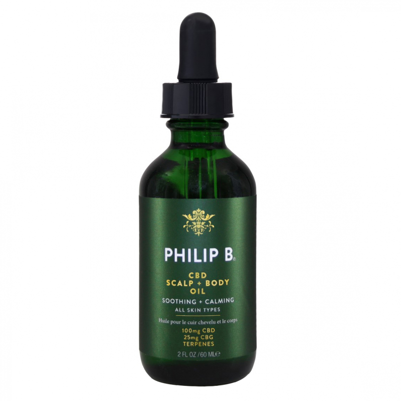 Philip B CBD Scalp + Body Oil (60 ml) Philip B CBD Scalp + Body Oil (60 ml)