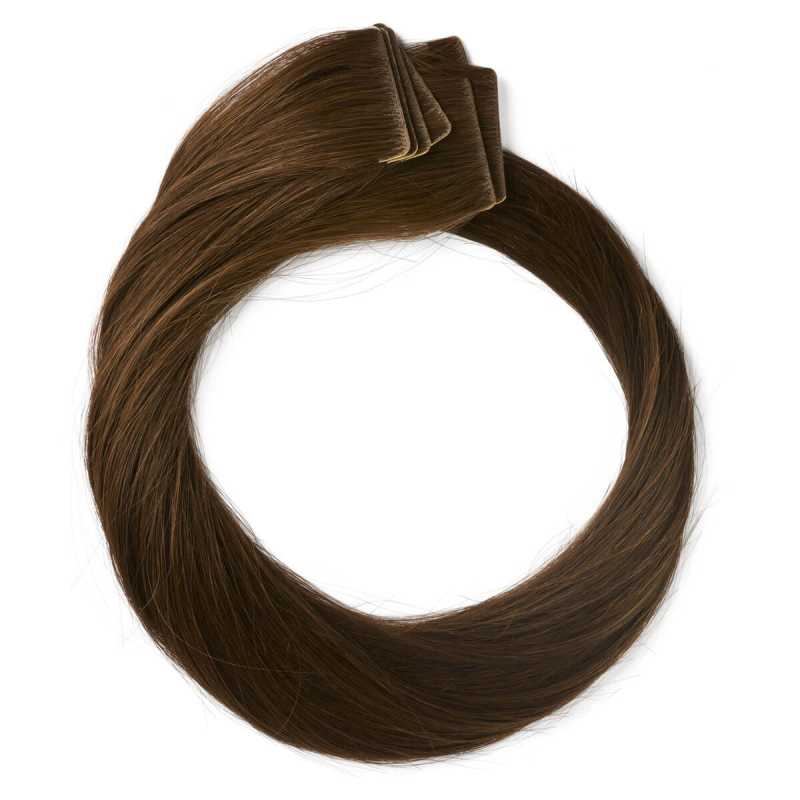 Rapunzel of Sweden Premium Tape Extensions - Seamless 4 (2.2 Coffee Brown 50 cm) Rapunzel of Sweden Premium Tape Extensions - Seamless 4 (2.2 Coffee Brown 50 cm)