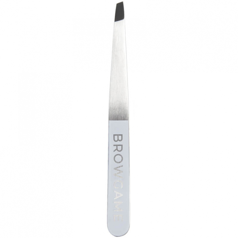 Browgame Cosmetic Original Tweezer Slanted – White