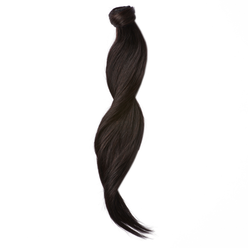 Rapunzel Sleek Ponytail 40cm 1.2 Black Brown Rapunzel Sleek Ponytail 40cm 1.2 Black Brown