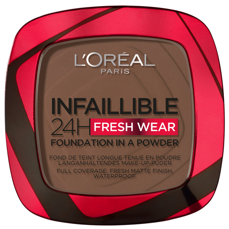 L'Oréal Paris Infaillible 24h Fresh Wear Powder Foundation Ebony
