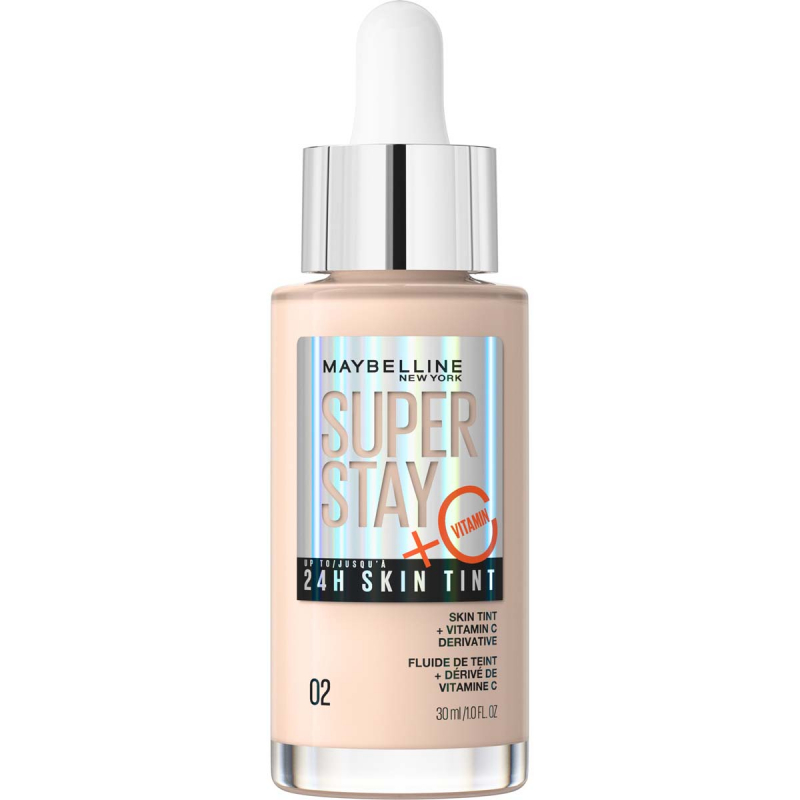 Maybelline Superstay 24H Skin Tint Foundation 02 (30 ml)