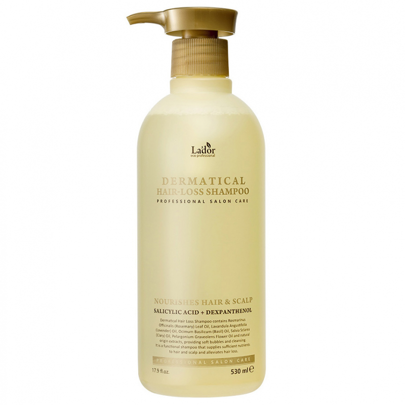 La'dor Dermatical Hair-Loss Shampoo For normal to dry hair (530 ml)