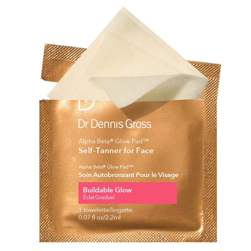 Dr Dennis Gross Alpha Beta Glow Pad Self-Tanner for Face (20 pcs)