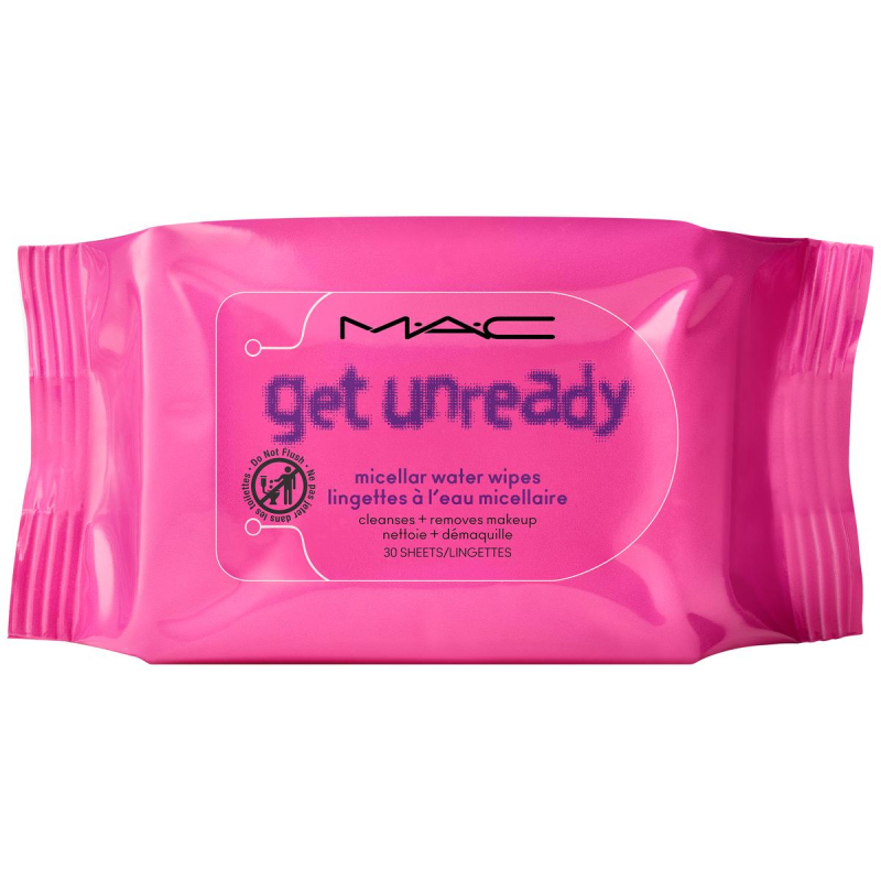 MAC Get Unready Micellar Water Wipes (30 pcs)