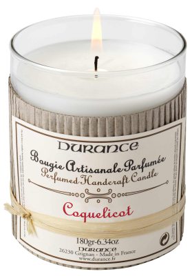 Durance Handcraft Candle Candle Coquelicot