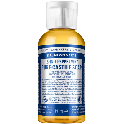 Dr. Bronner's Liquid Soap Peppermint
