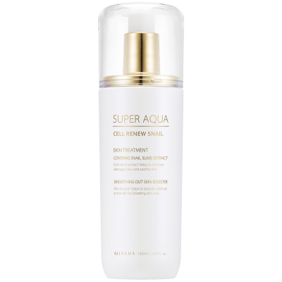 Missha Super Aqua Cell Renew Snail Skin Treatment (130ml)