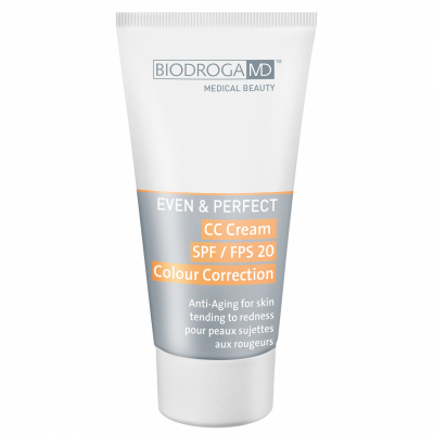 Biodroga MD Even & Perfect CC Cream SPF 20 Color Correction Redness (40ml)