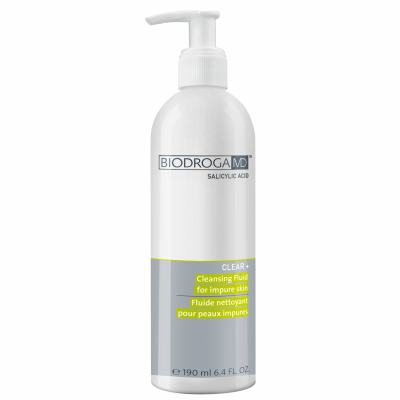 Biodroga MD Clear+ Cleansing Fluid For Impure Skin (190ml)