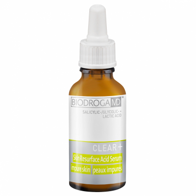 Biodroga MD Clear+ Skin Resurface Acid Serum For Impure Skin (30ml)