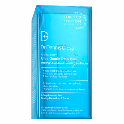 Dr Dennis Gross AB Daily Peel Ultra gentle 20th Anniversary Tin