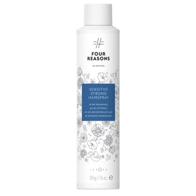 Four Reasons No Nothing Sensitive Strong Hairspray (300ml)