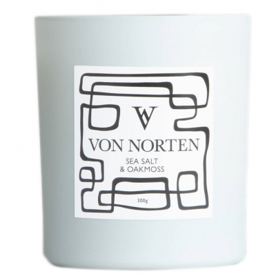 Von Norten Sea Salt and Oakmoss Candle