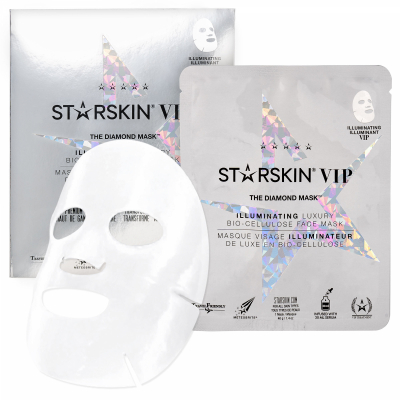 Starskin The Diamond Mask Vip Illuminating Bio-Cellulose Face Mask