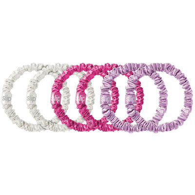 Slip Pure Silk Skinny Scrunchies Sweet Pea