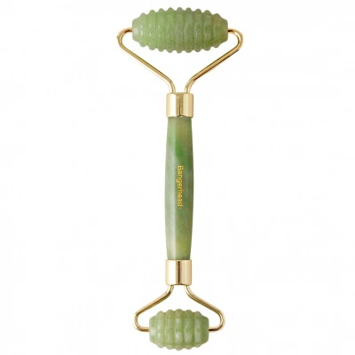 By Bangerhead Textured Jade Facial Roller