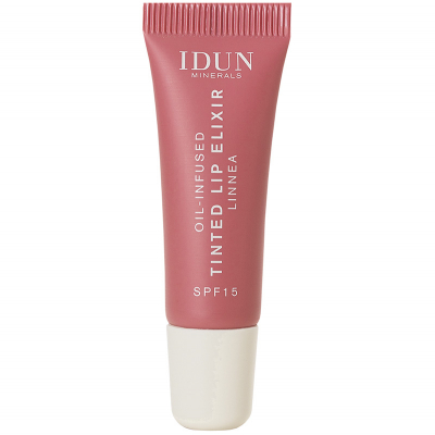 IDUN Minerals Oil-Infused Tinted Lip Elixir Linnea Cherry Rose
