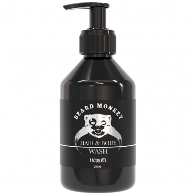 Beard Monkey Hair & Body Licorice (250 ml)