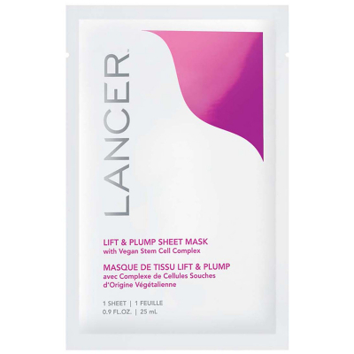Lancer Lift and Plump Sheet Mask Single