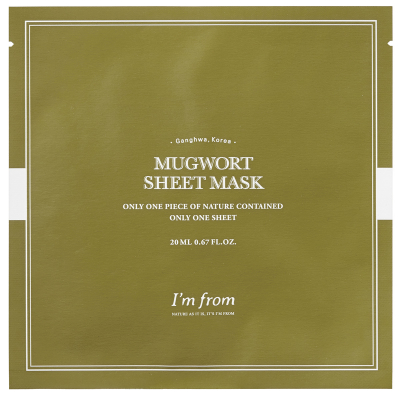 I'm From Mugwort Sheet Mask 1 pcs