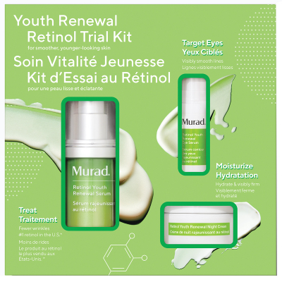 Murad Youth Renewal Retinol Trial Kit (15 + 5 + 15 ml)