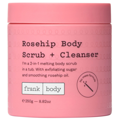 Frank Body Rosehip Body Scrub + Cleanser (250 g)
