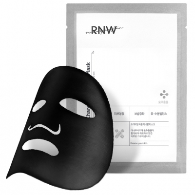 RNW Premium Charcoal Mineral Sheet Mask 10-pack (27 g)