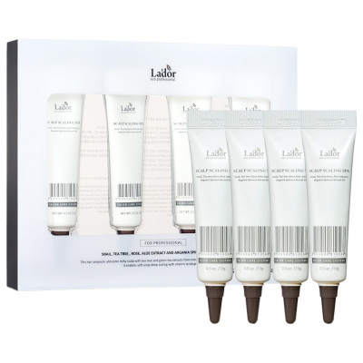 La'dor Scalp Scaling Spa Ampoule 4-Pack (4 x 15 g)