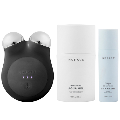 NuFACE® MINI+ Starter Kit Midnight Black