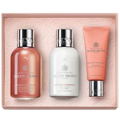 Molton Brown Heavenly Gingerlily Travel Body And Hand Gift Set