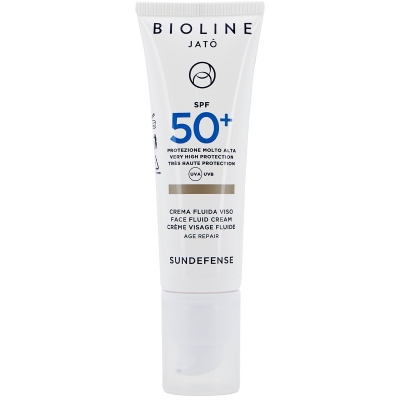 Bioline SPF 50+ Very High Protection Face Fluid Cream Age Repair (50 ml)