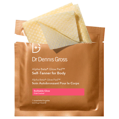 Dr Dennis Gross Alpha Beta Glow Pad Self-Tanner for Body (8 pcs)