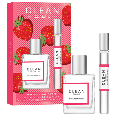 Clean Gift Set Classic Strawberry Fields Duo (30 + 10 ml)